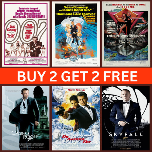 James bond movie - bond, posters